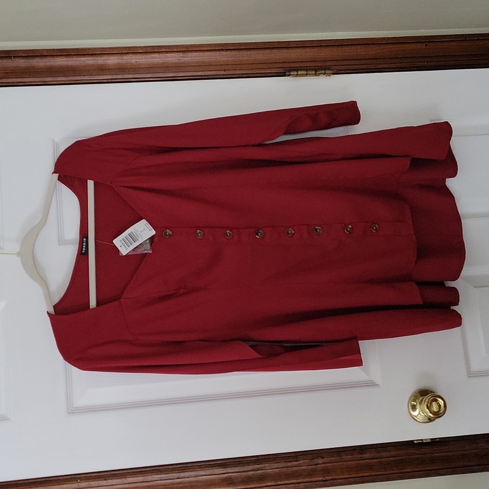 Torrid Fit and Flare Blouse